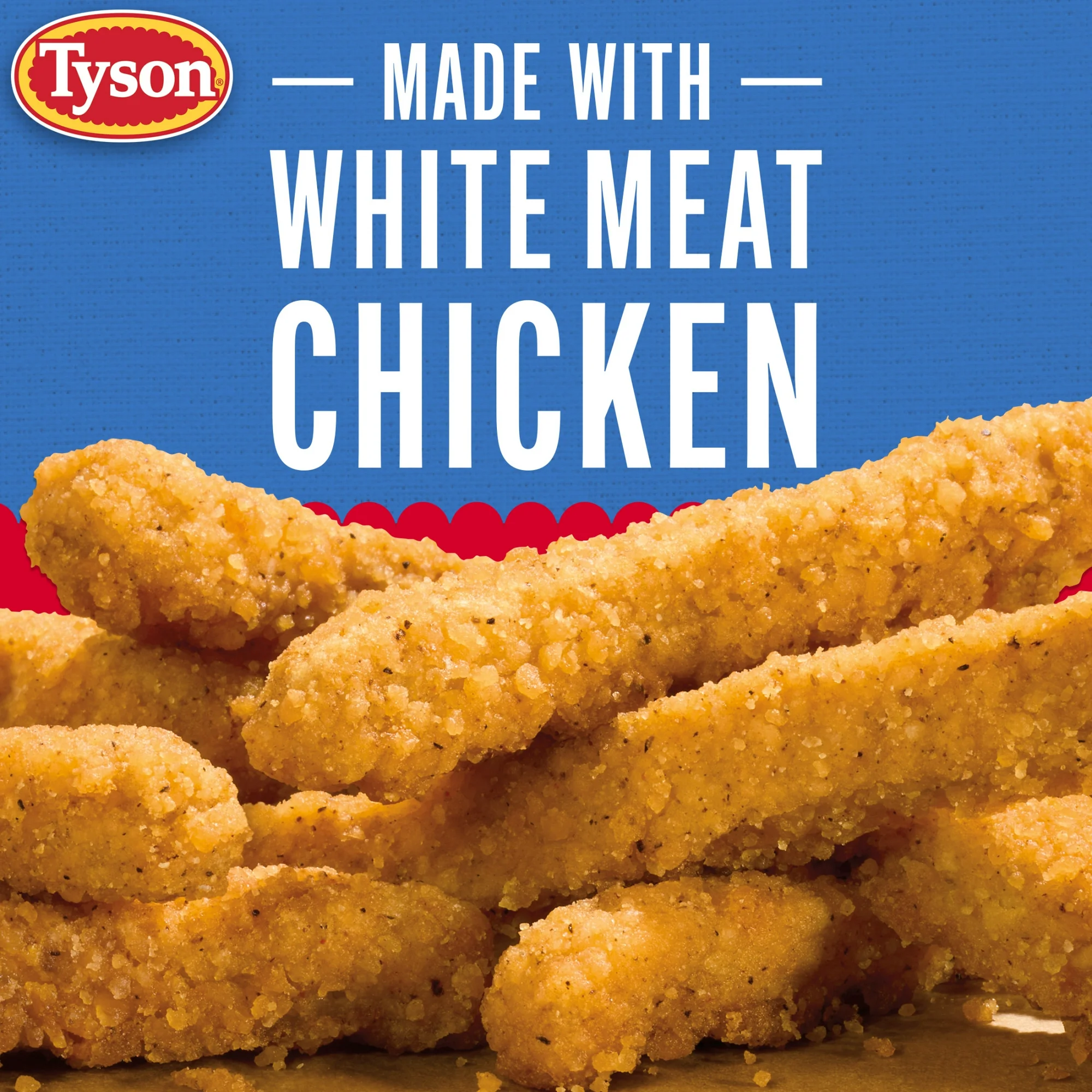 Tyson Any'tizers White Meat Crispy Chicken Fries, 26.5 oz (Frozen Fully Cooked) - Image 2
