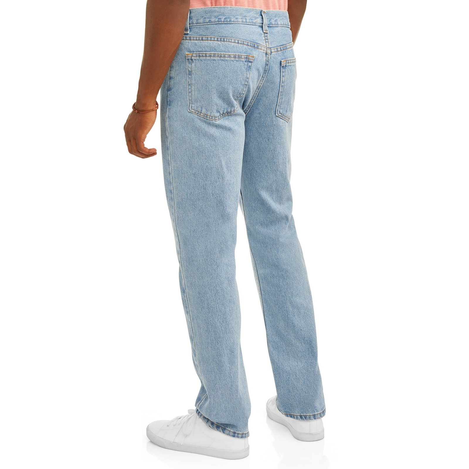 George Men's and Big Men's 100% Cotton Regular Fit Jeans - Image 4