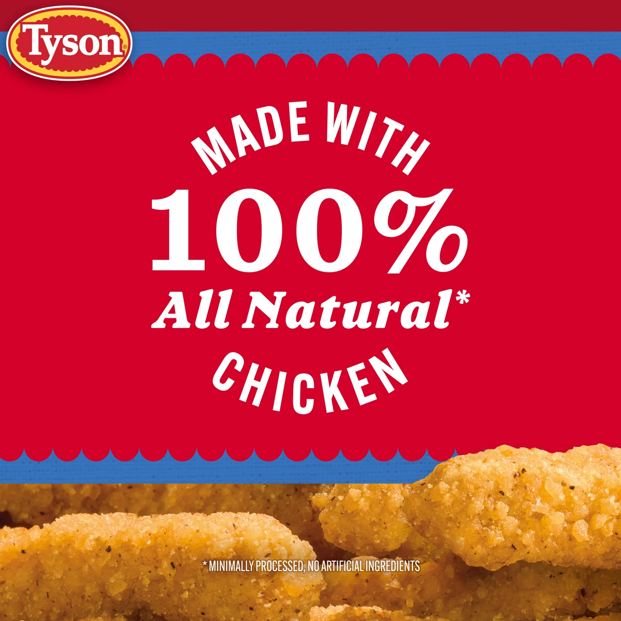 Tyson Any'tizers White Meat Crispy Chicken Fries, 26.5 oz (Frozen Fully Cooked) - Image 4