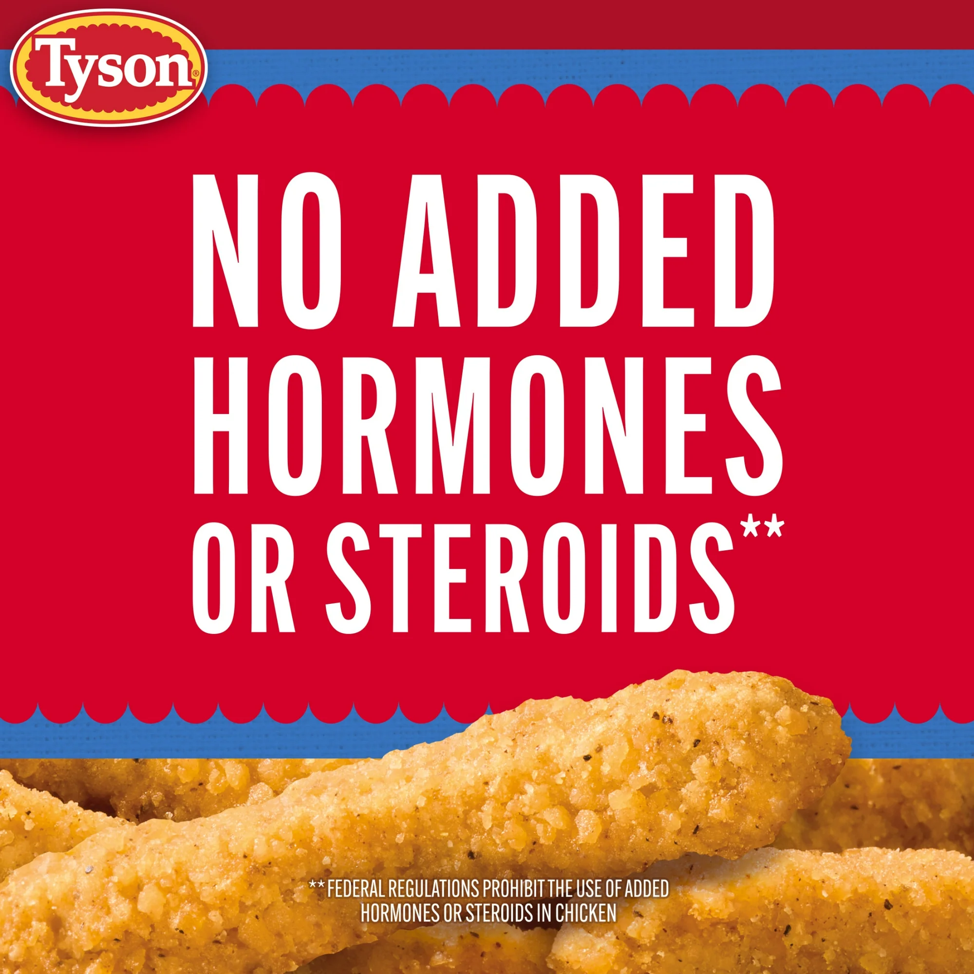 Tyson Any'tizers White Meat Crispy Chicken Fries, 26.5 oz (Frozen Fully Cooked) - Image 3