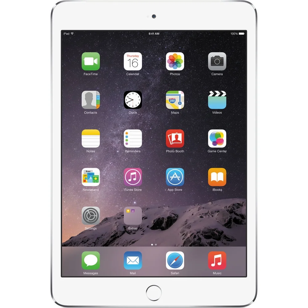Restored Apple 64GB iPad mini 3 (Wi-Fi + 4G LTE, Silver) MH382LL/A (Refurbished) - Image 4